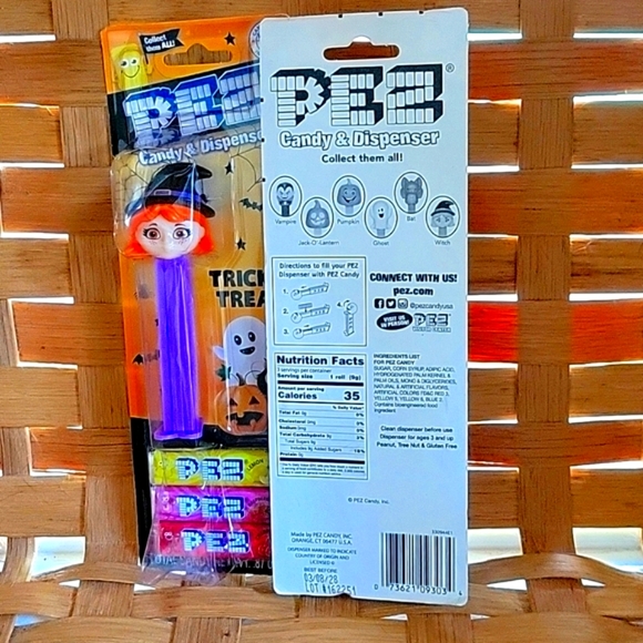 PEZ HALLOWEEN WITCH PEZ DISPENSERS - Picture 2 of 2